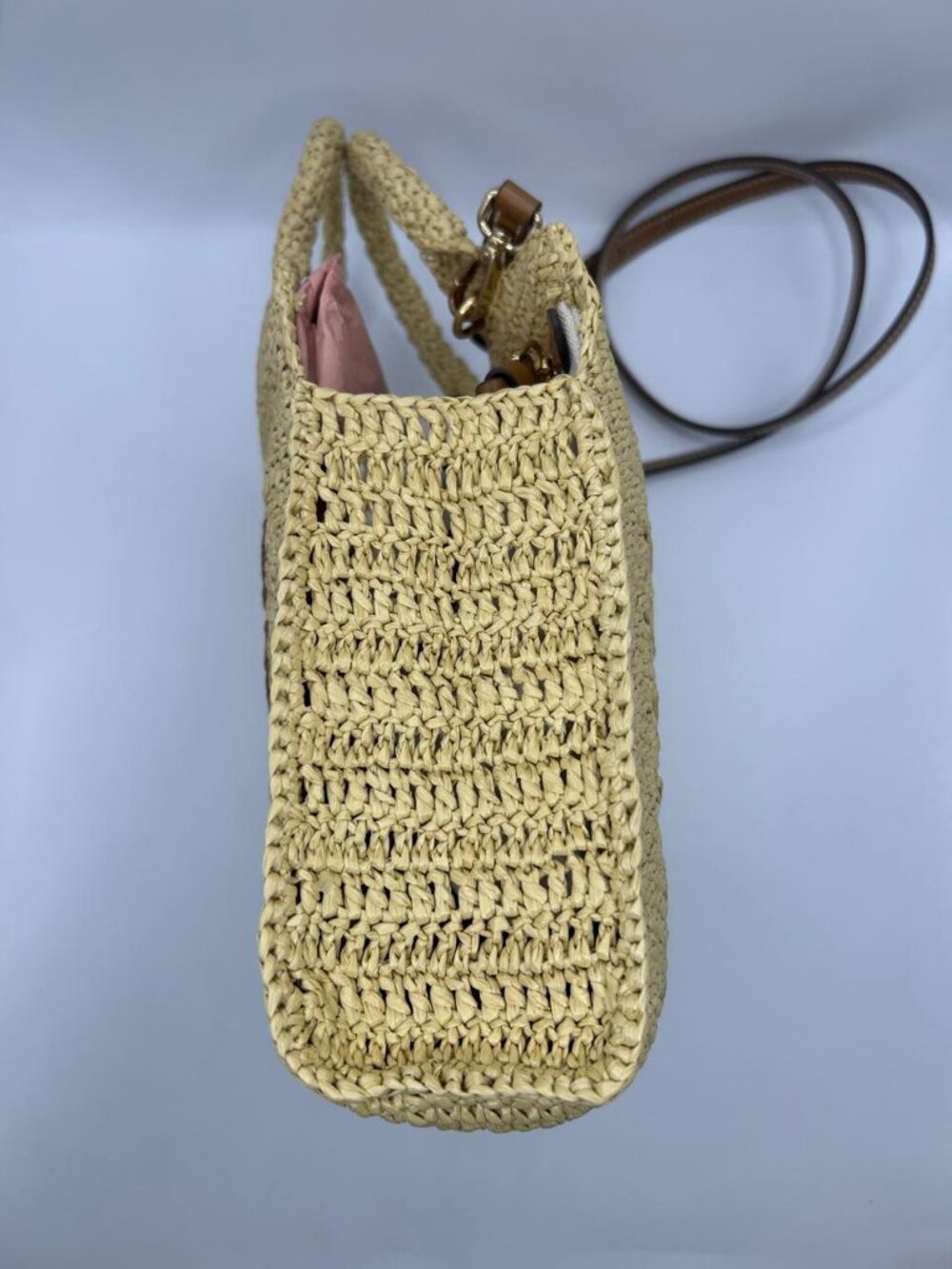 MIU MIU RAFFIA BAG - Picture 4 of 7